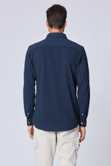 Aeronautica skjorte jersey CA1265 navy