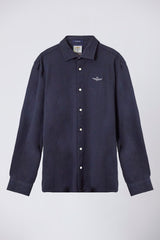 Aeronautica skjorte jersey CA1265 navy