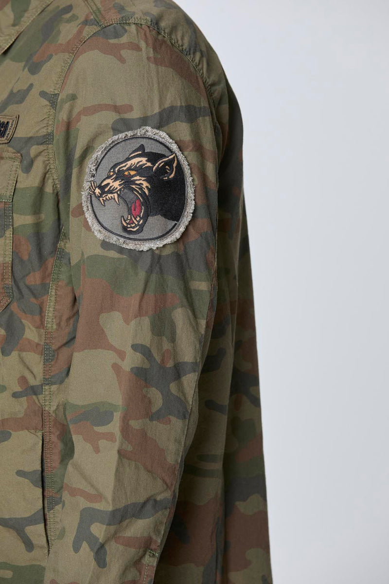 Aeronautica overshirt CA032 camouflage