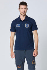 Aeronautica polo t-shirt PO1851 navy