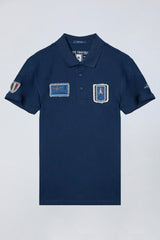 Aeronautica polo t-shirt PO1851 navy