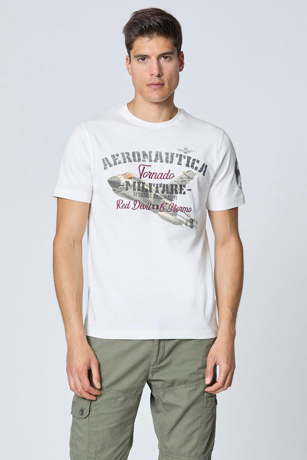 Aeronautica t-shirt TS2406 hvid