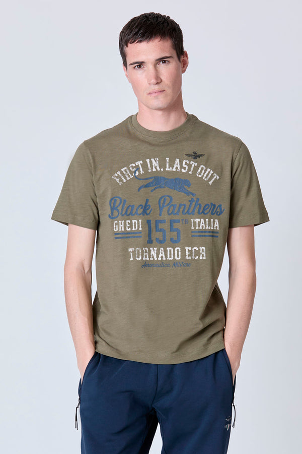 Aeronautica t-shirt TS2413 army