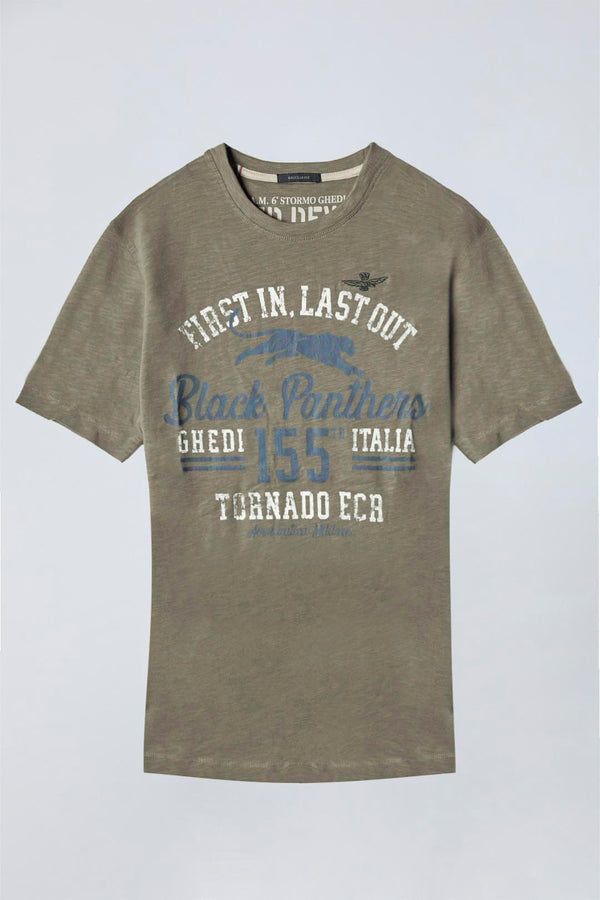 Aeronautica t-shirt TS2413 army