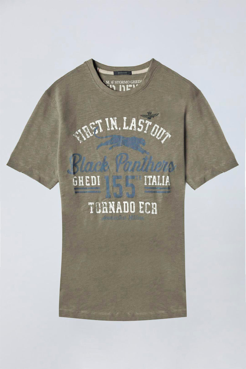 Aeronautica t-shirt TS2413 army