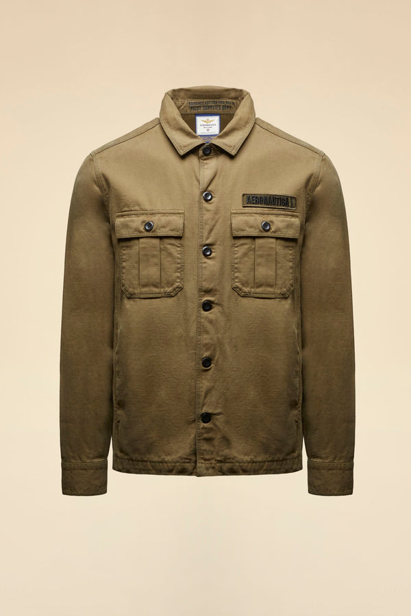 Aeronautica overshirt CA0036 army