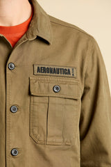 Aeronautica overshirt CA0036 army