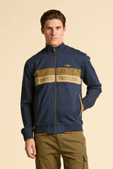 Aeronautica cardigan FFZ FE2066UP00350 94687 navy