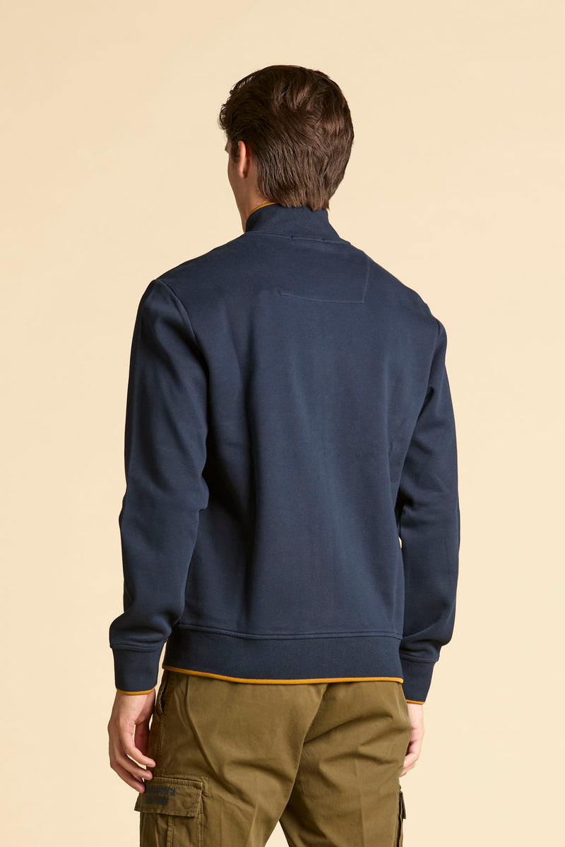 Aeronautica cardigan FFZ FE2066UP00350 94687 navy