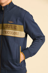 Aeronautica cardigan FFZ FE2066UP00350 94687 navy