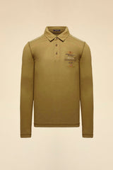 Aeronautica polo t-shirt PO1887 army
