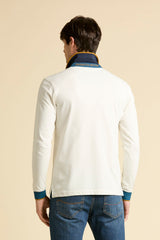 Aeronautica Polo ML PO1892UP00173 hvid 94686