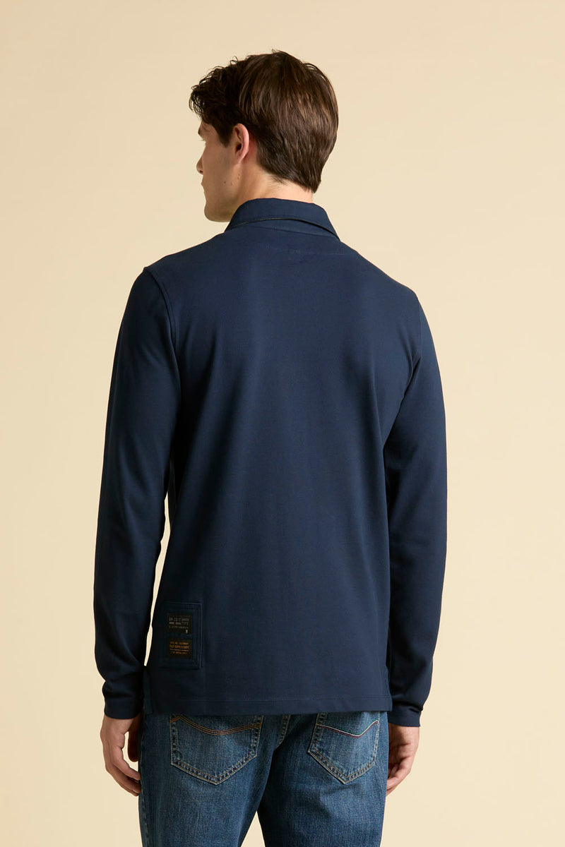 Aeronautica LS Polo 252PO1897UP00173 navy 08184