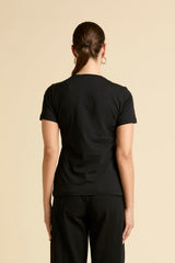 Aeronautica T-shirt dame style 2453 sort