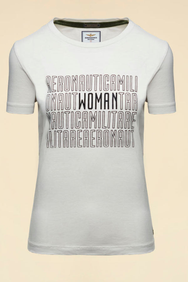 Aeronautica T-shirt style 2458D sand