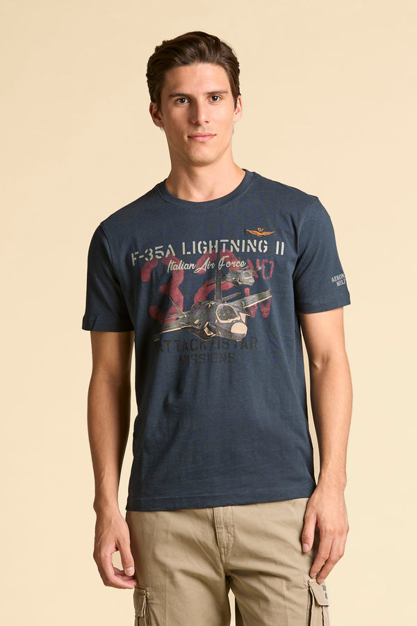 Aeronautica t-shirt TS2472 navy