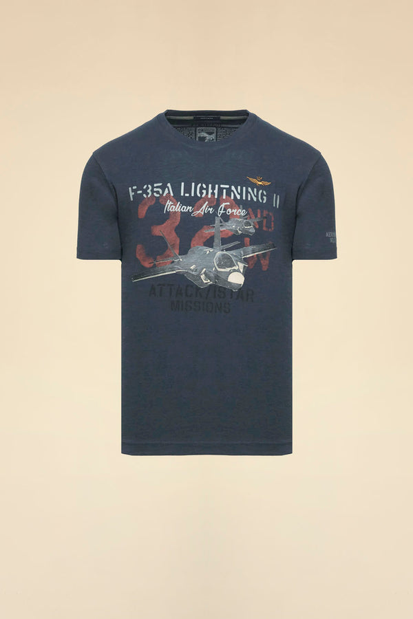 Aeronautica t-shirt TS2472 navy