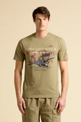 Aeronautica t-shirt TS2472 army