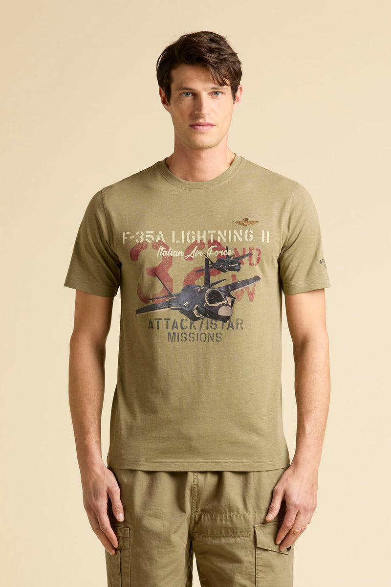 Aeronautica t-shirt TS2472 army