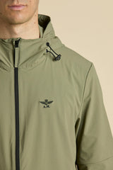 Aeronautica jakke m hætte AB 3051 army