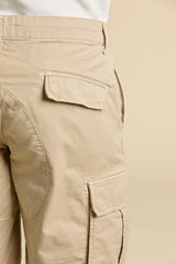 Aeronautica cargo shorts BE 0288 sand
