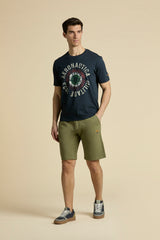 Aeronautica shorts 261BF0032UF00674 grøn 07304