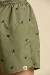 Aeronautica swimshorts BW0232 army