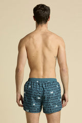Aeronautica swimshorts BW0237 navy