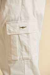 Aeronautica Bukser 161PA1718UCT04331 hvid 73062