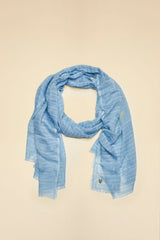 Aeronautica Dame Scarf 261SH1170DCT03327 Col. Blå