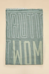 Aeronautica Dame Scarf 261SH1170DCT03327 Col.Grøn