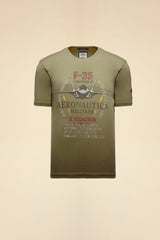 Aeronautica Tee 261TS2536UJ00641 grøn 07304