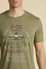 Aeronautica Tee 261TS2536UJ00641 grøn 07304