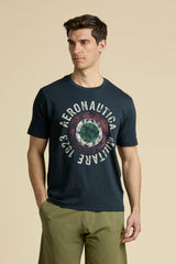Aeronautica Tee 261TS2538UJ00727 navy 08184