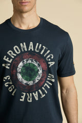 Aeronautica Tee 261TS2538UJ00727 navy 08184