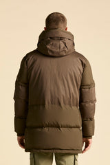 Aeronautica jakke parka AB3082 brun