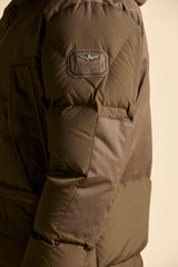 Aeronautica jakke parka AB3082 brun