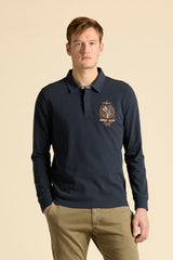 Aeronautica polo t-shirt PO1954 navy LÆ