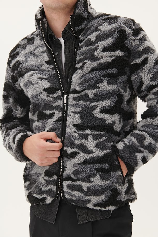 Matinique fleece jakke Logan 30207740 grå