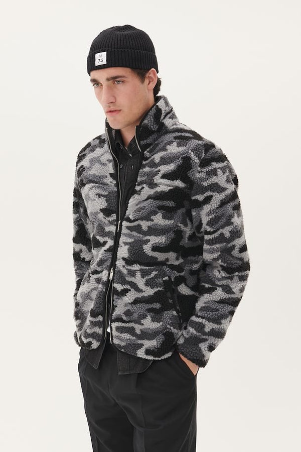 Matinique fleece jakke Logan 30207740 grå