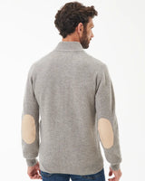 Barbour cardigan Patch zip MKN0731 sand
