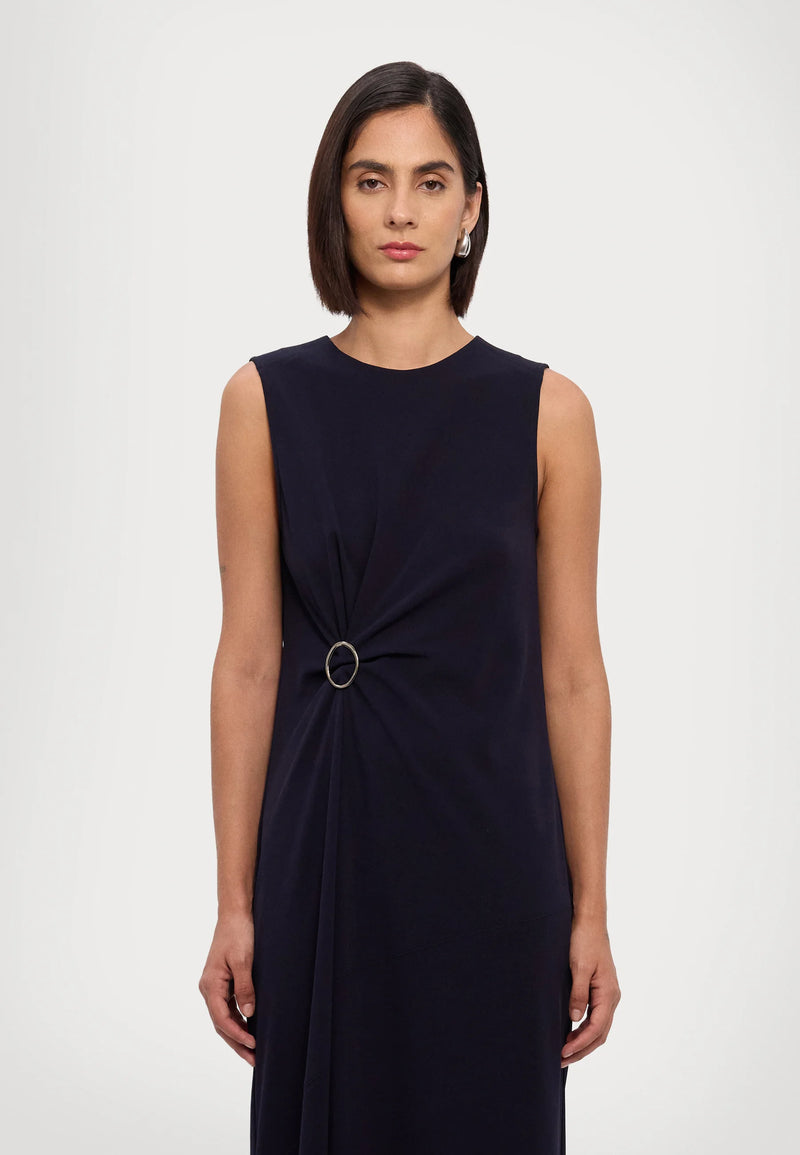 MaxMara kjole Losanna navy