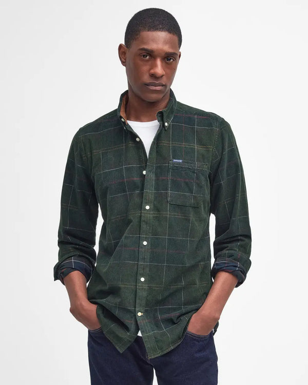 Barbour Blair Tailored Shirt MSH4968 grøn tn11