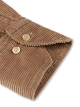Stenstrøms fløjlsskjorte 673721-9089 sand/240