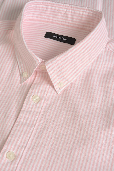 Matinique skjorte Trostol 30207185 rosa strib oxfo