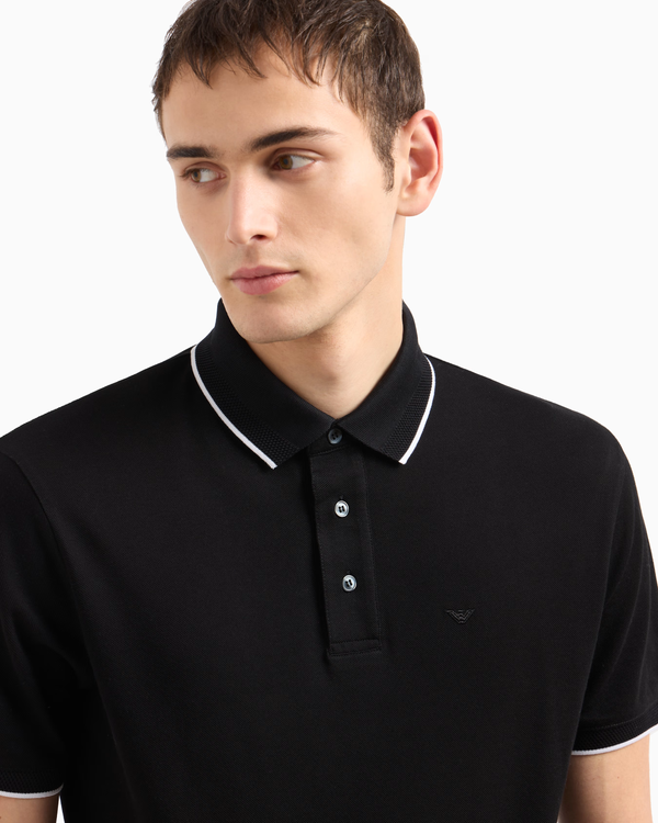 Armani polo t-shirt EM000858 sort