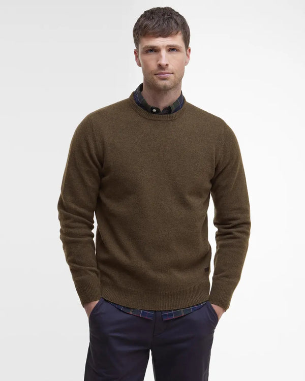 Barbour strik Patch MKN0584 oliven