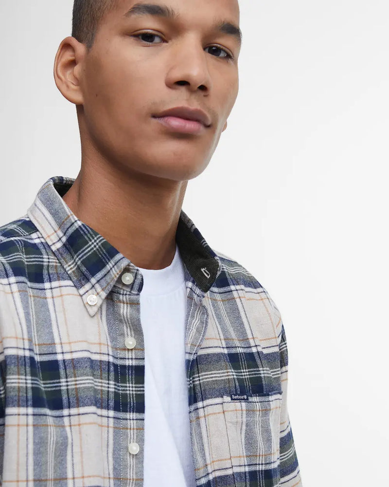 Barbour skjorte MSH4998 Betsom stone