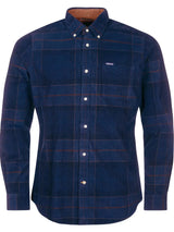 Barbour skjorte Blair MSH4986 navy