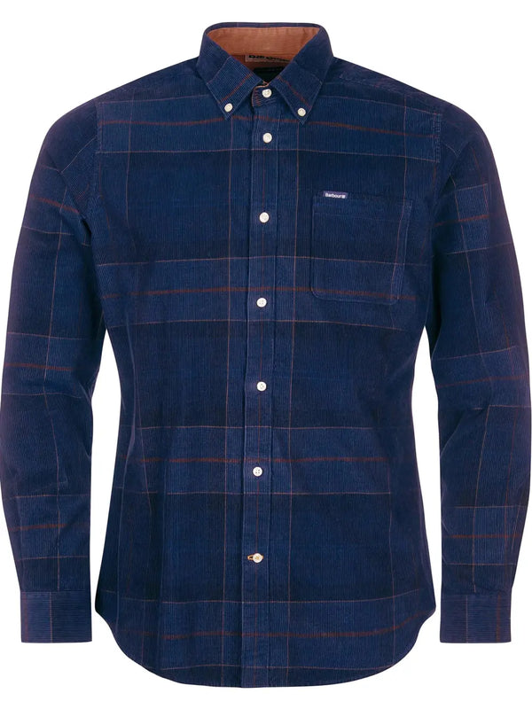 Barbour skjorte Blair MSH4986 navy